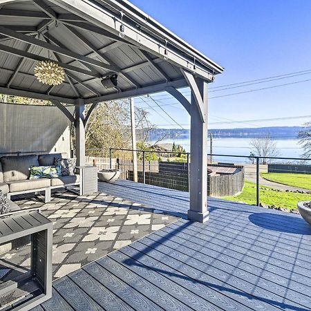 Puget Sound Cabin With Hot Tub And Water Views! Bremerton Exteriör bild
