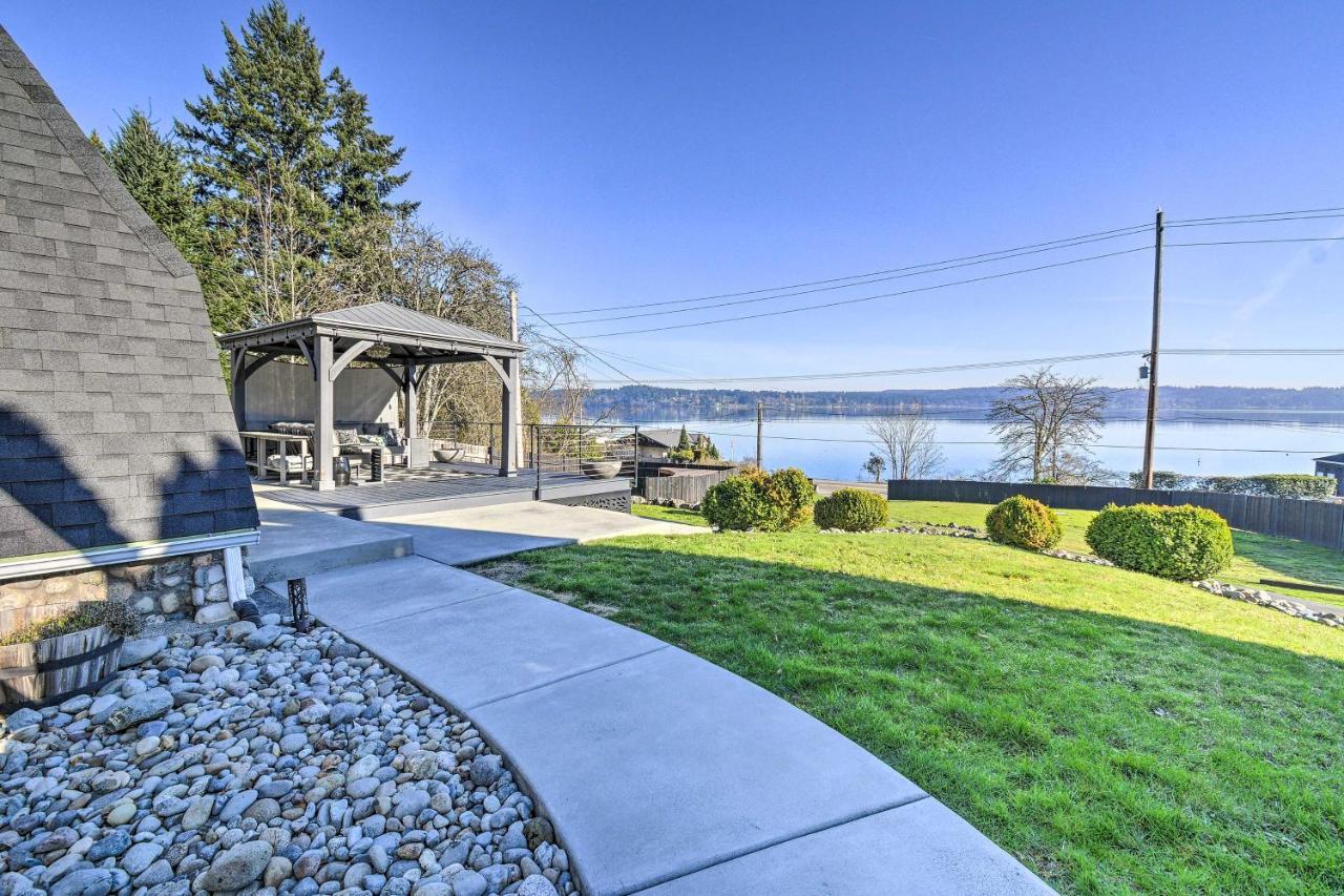 Puget Sound Cabin With Hot Tub And Water Views! Bremerton Exteriör bild
