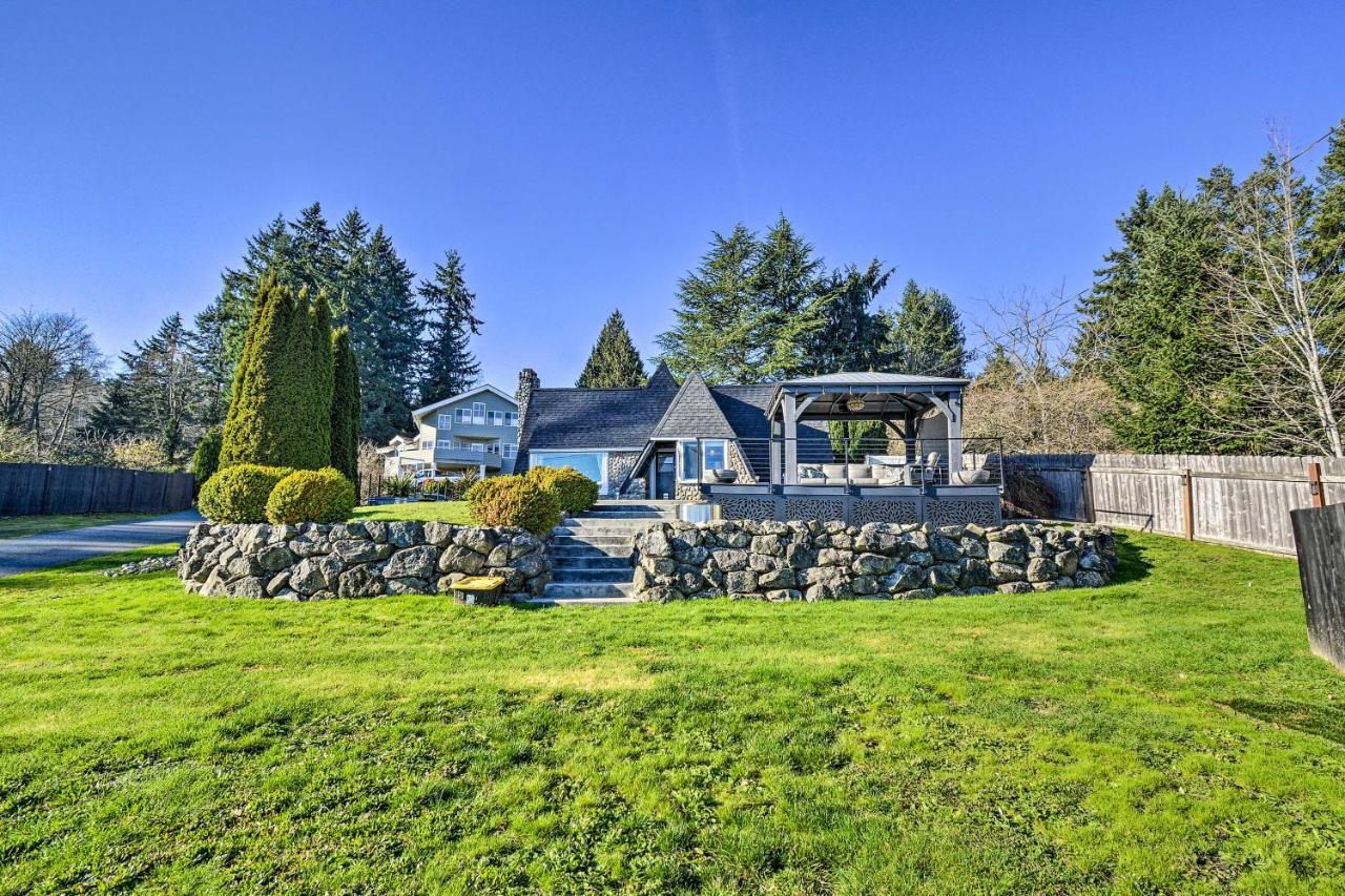 Puget Sound Cabin With Hot Tub And Water Views! Bremerton Exteriör bild